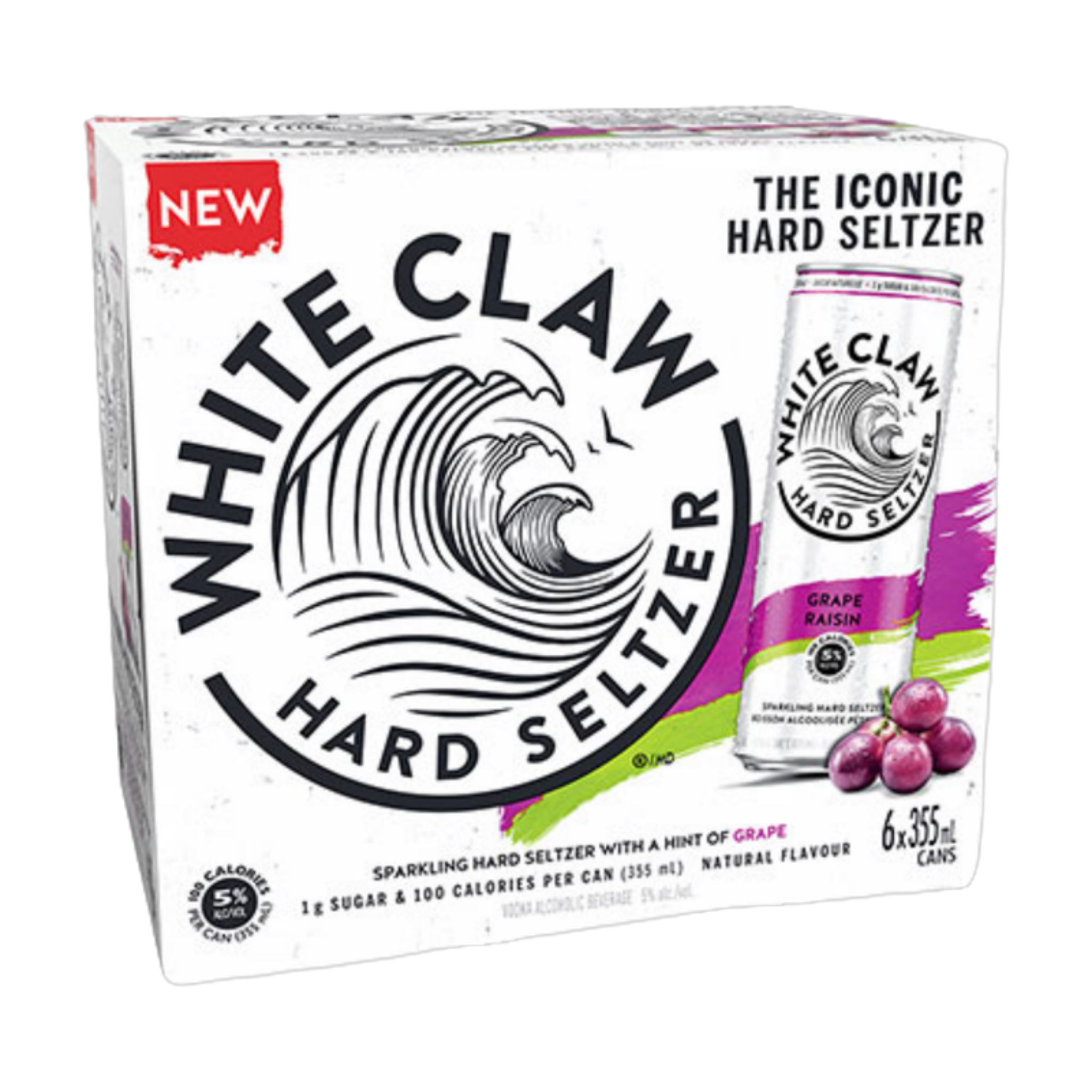 White Claw Grape 6x355ml