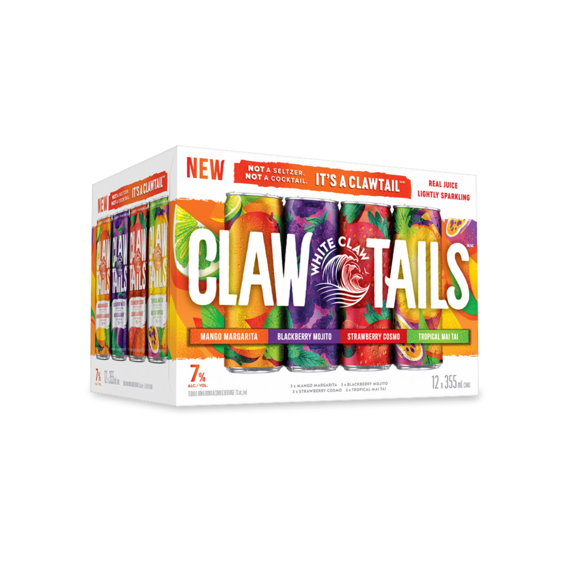 White Claw Clawtails 12x355ml