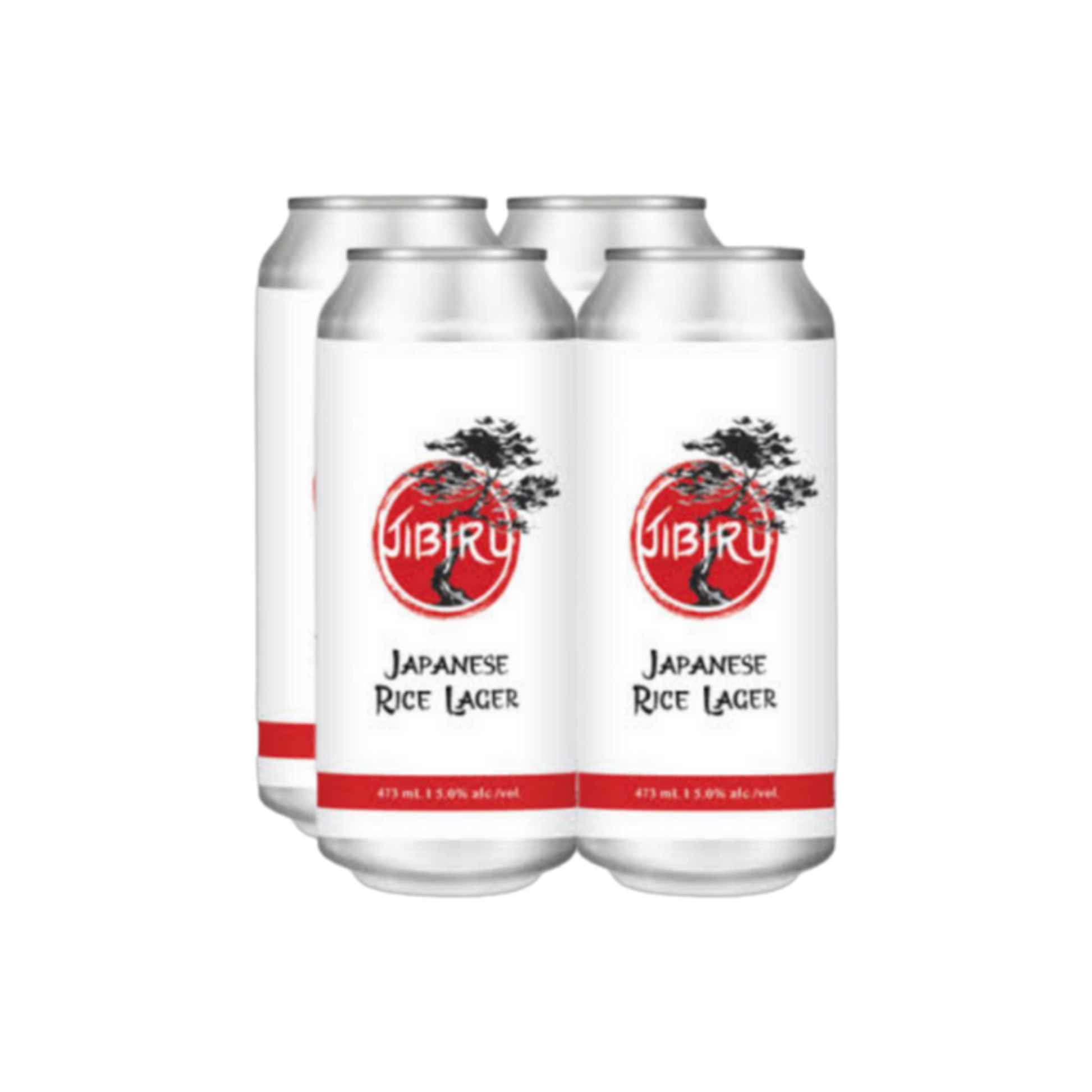Jibiru - Japanese Rice Lager 4x473ml