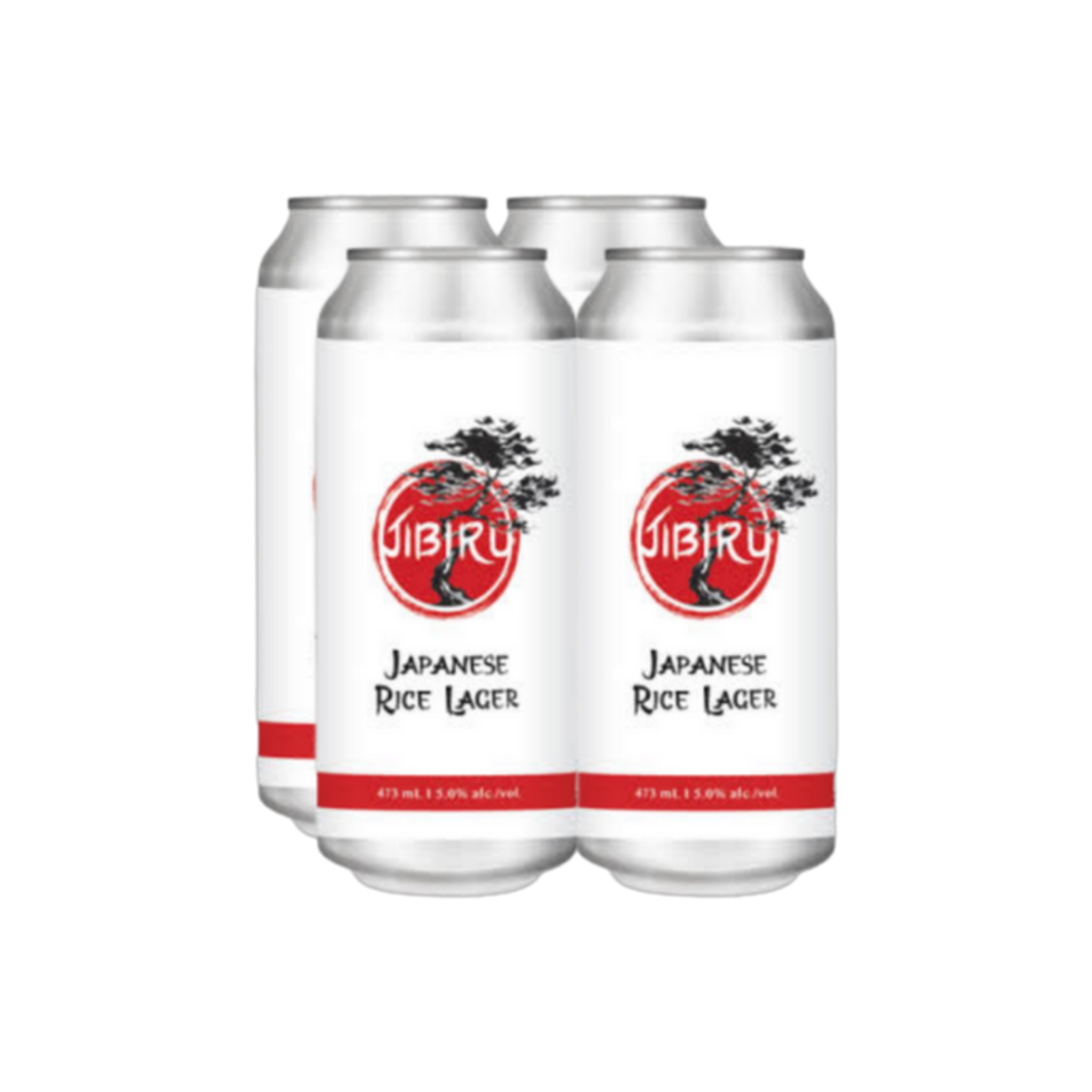 Jibiru - Japanese Rice Lager 4x473ml