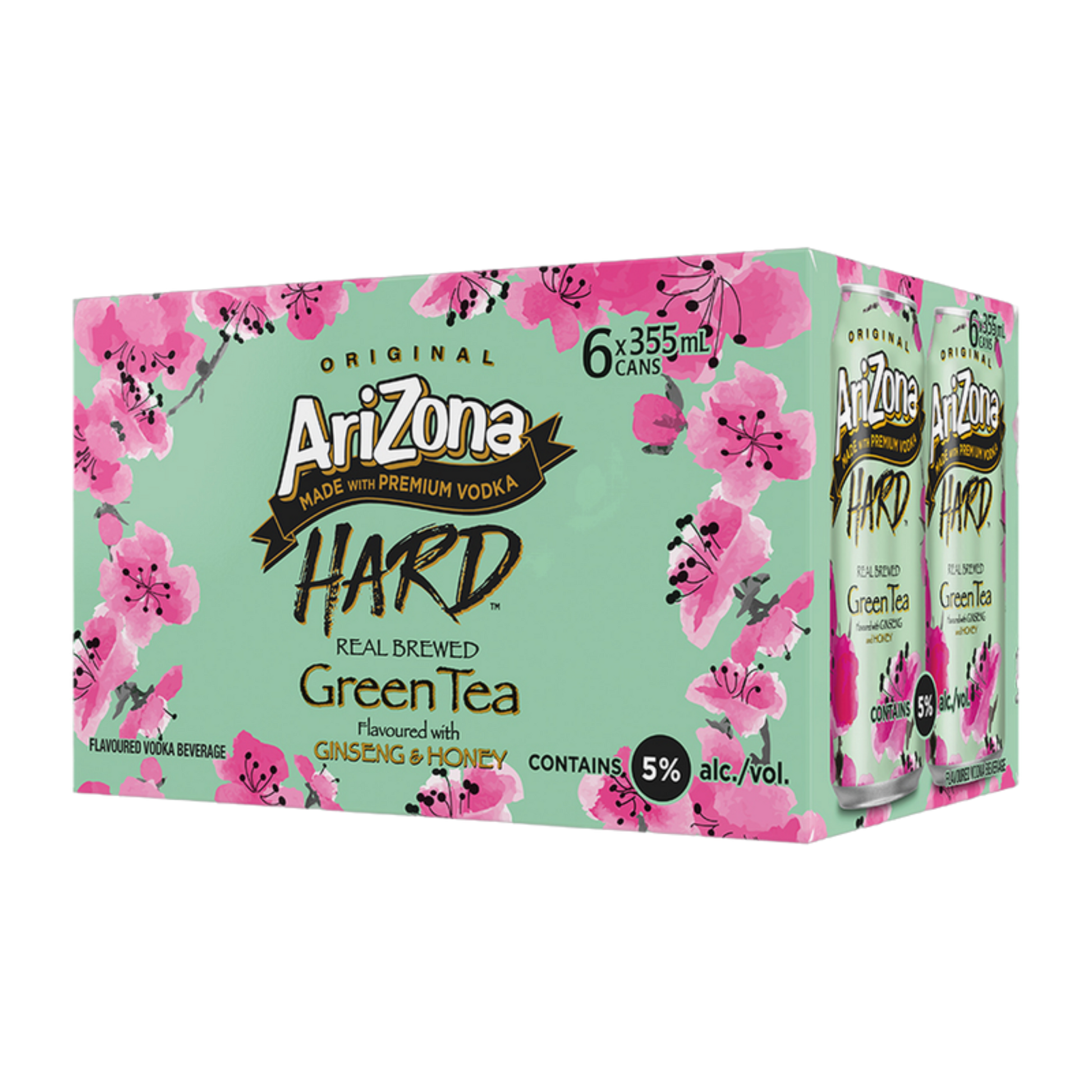 Arizona - Spiked Green Tea 6pk