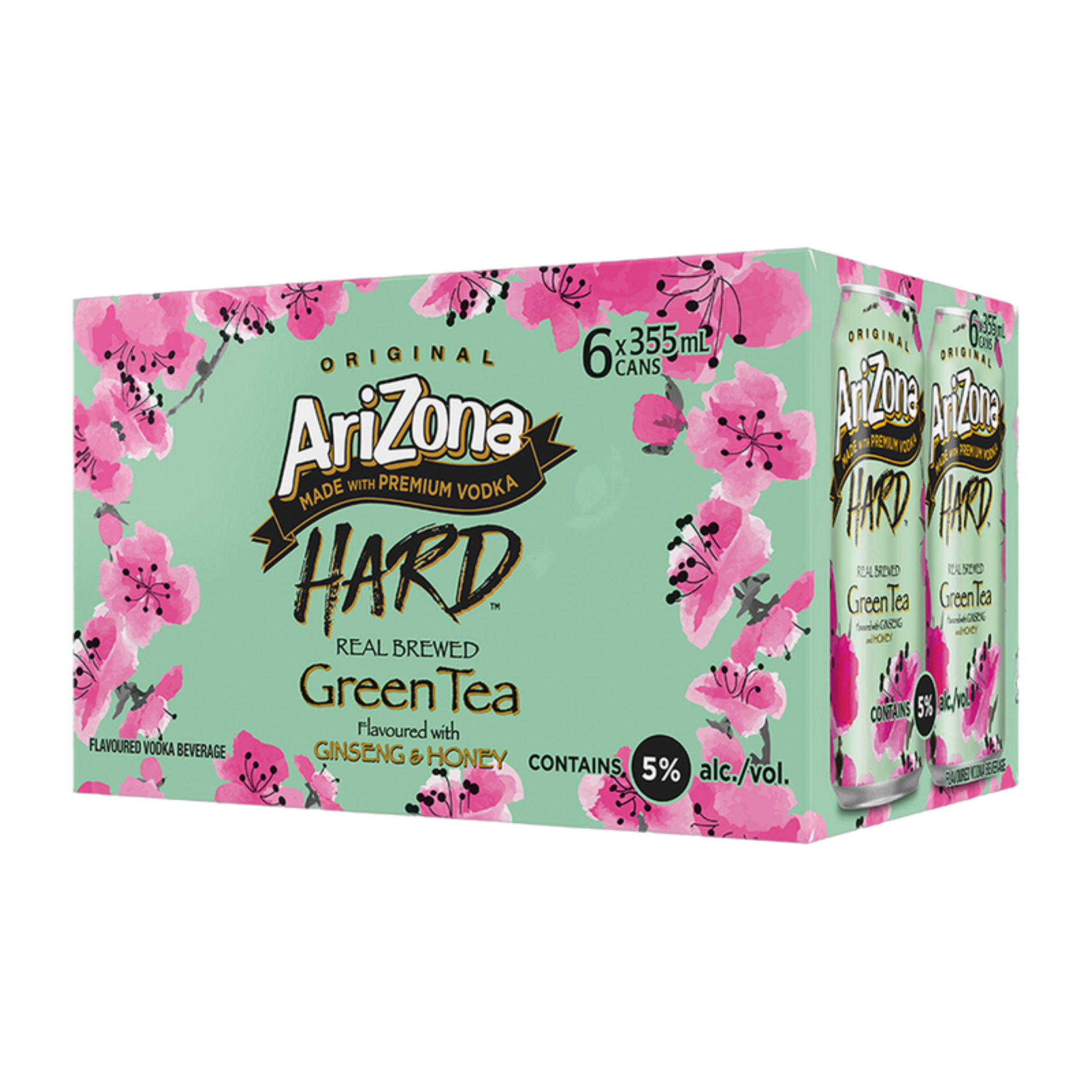 Arizona - Spiked Green Tea 6pk