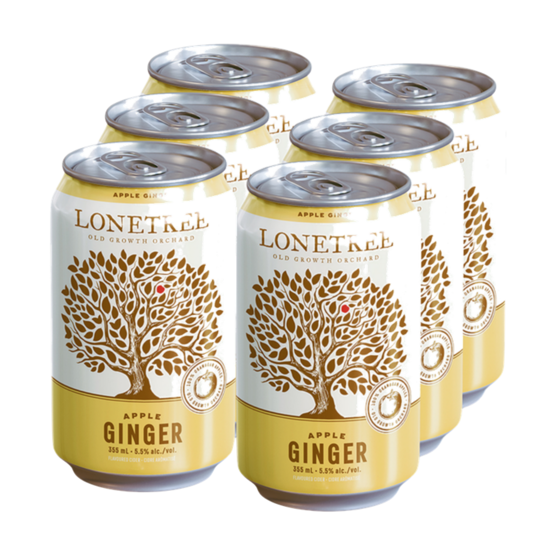 Lonetree - Ginger Apple 6pk