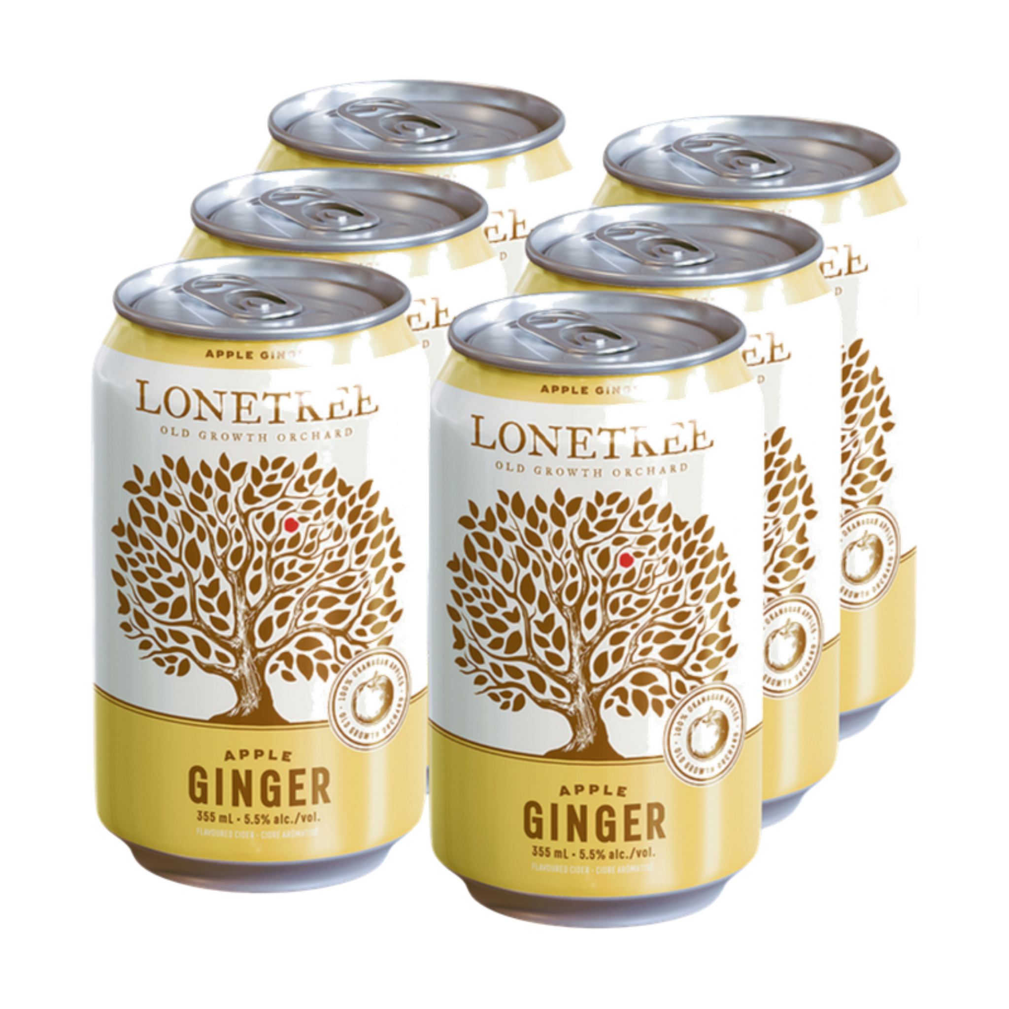 Lonetree - Ginger Apple 6pk