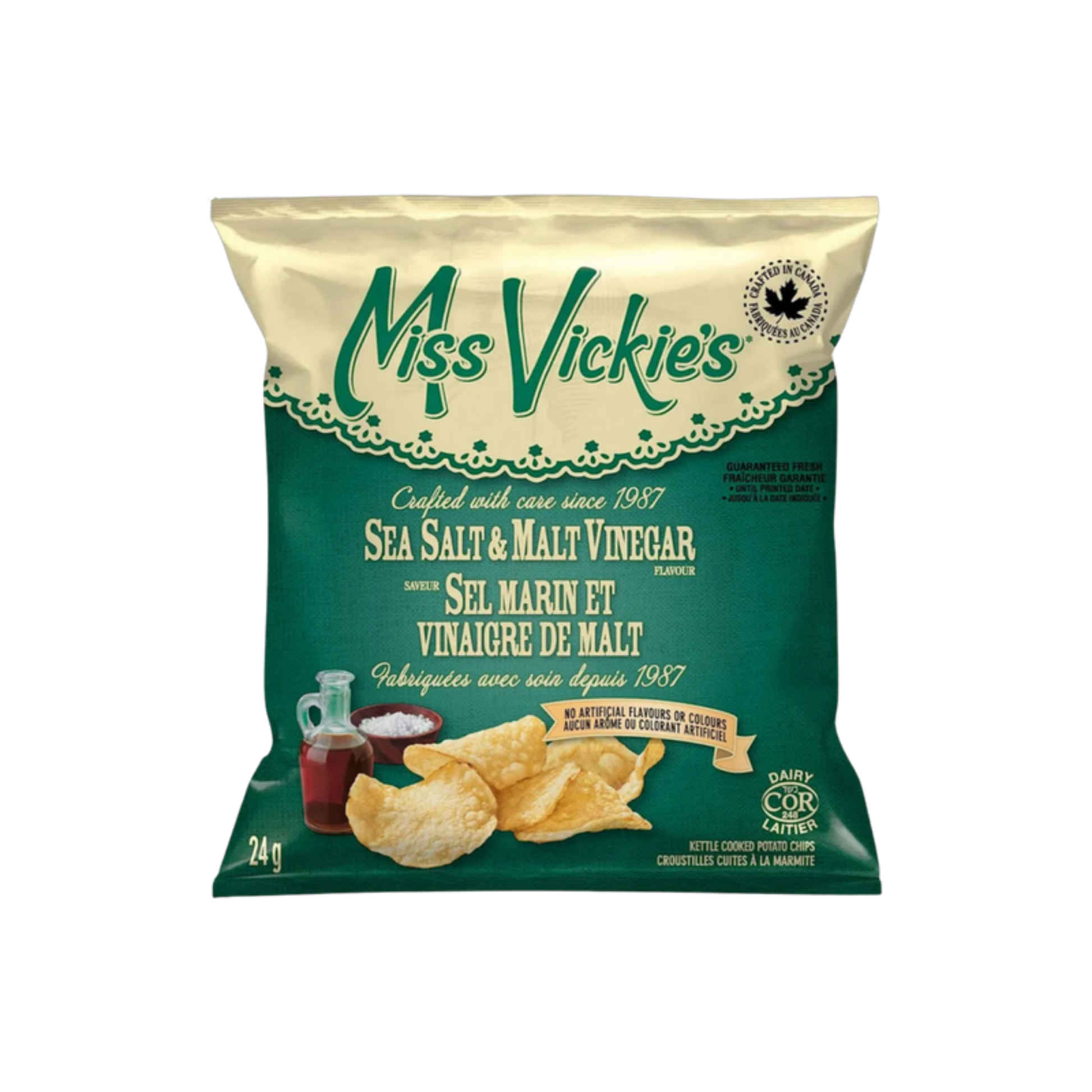 Miss Vickies Sea Salt And Malt Vinager