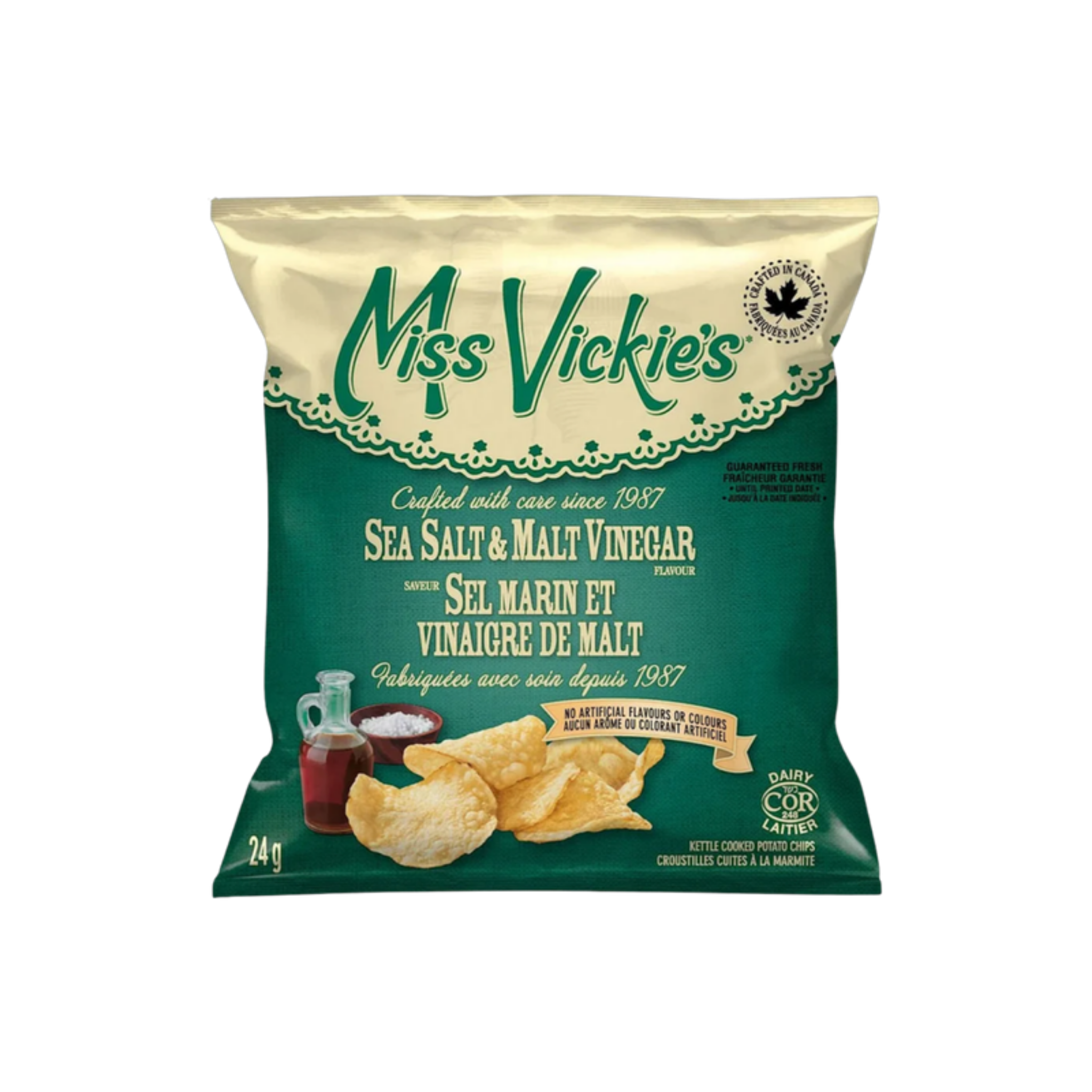 Miss Vickies Sea Salt And Malt Vinager