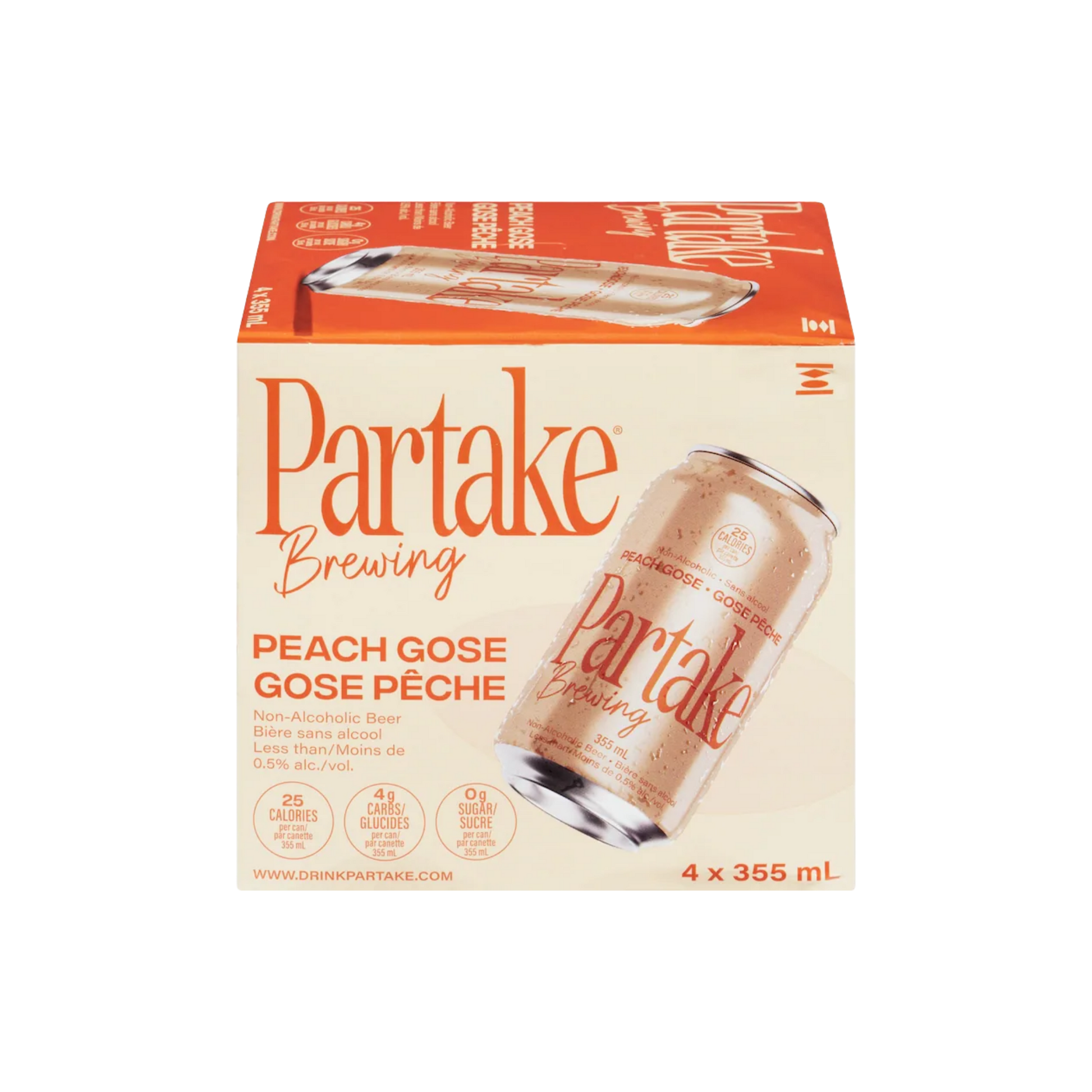 Partake - Peach Non Alc