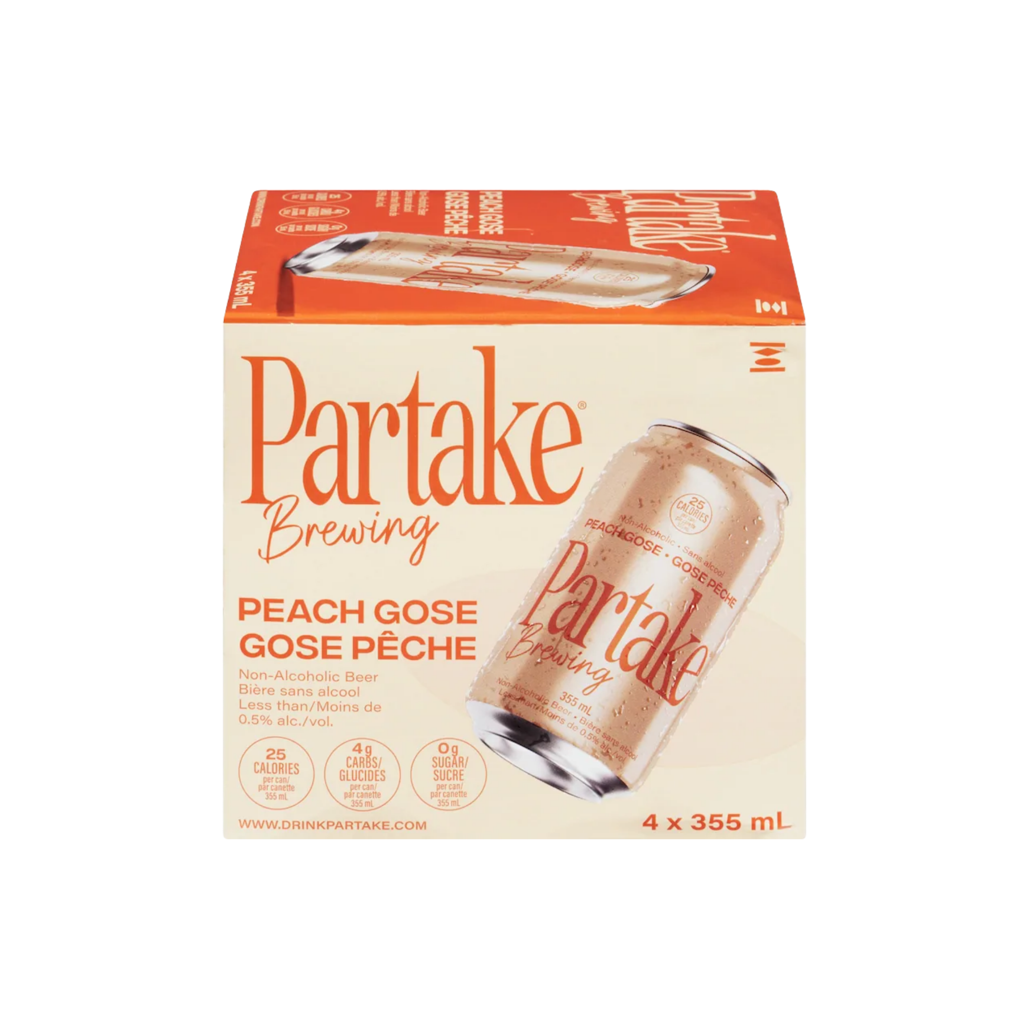 Partake - Peach Non Alc